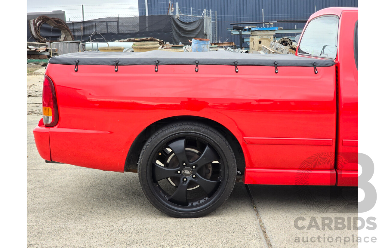 6/2006 Ford Falcon XLS BF 2d Utility Vixen Red 4.0L