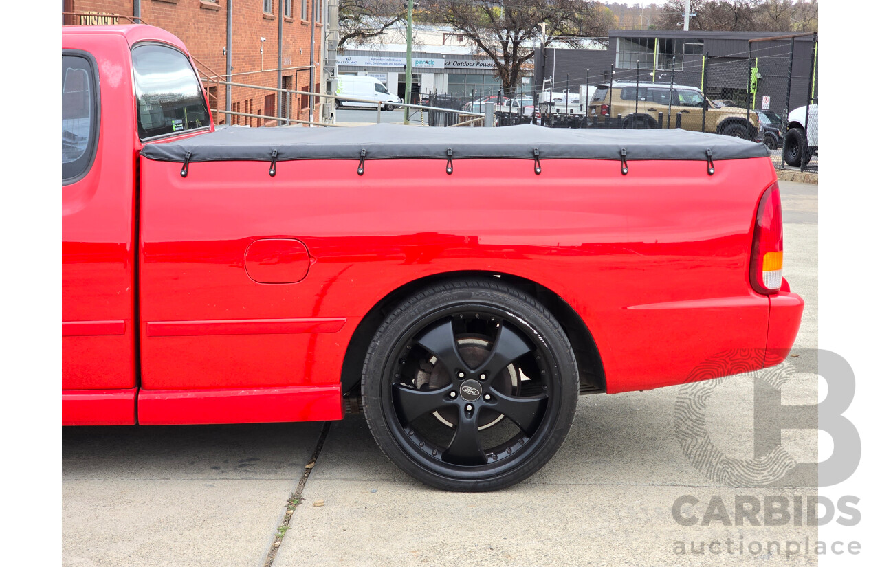 6/2006 Ford Falcon XLS BF 2d Utility Vixen Red 4.0L