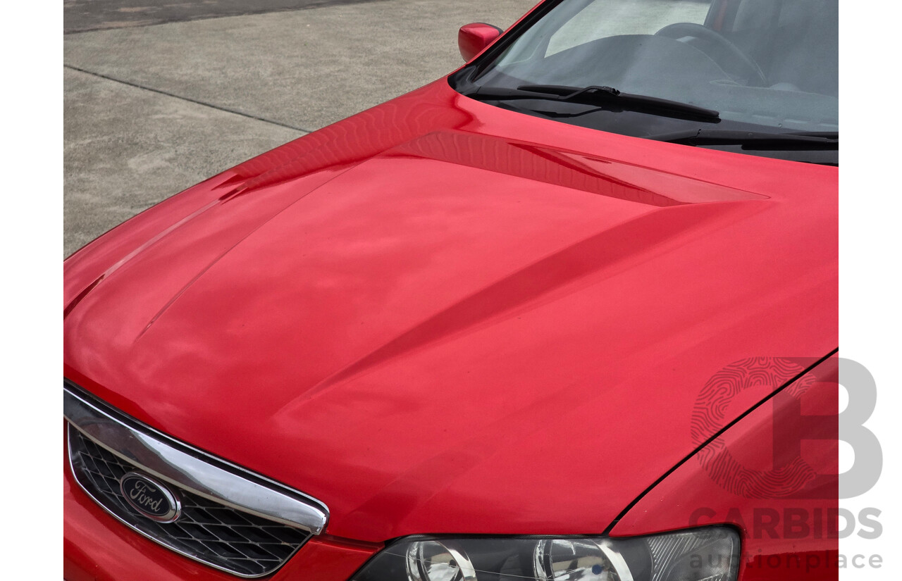 6/2006 Ford Falcon XLS BF 2d Utility Vixen Red 4.0L