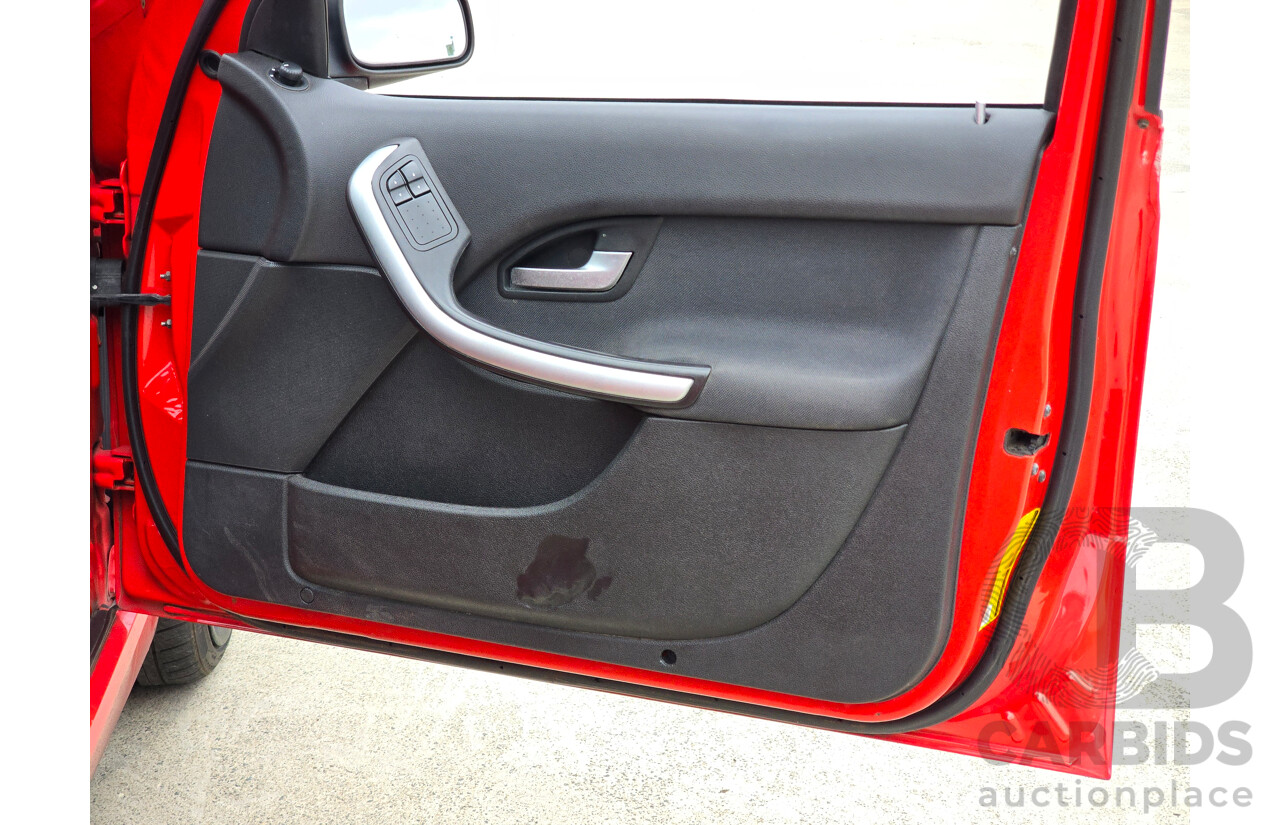 6/2006 Ford Falcon XLS BF 2d Utility Vixen Red 4.0L
