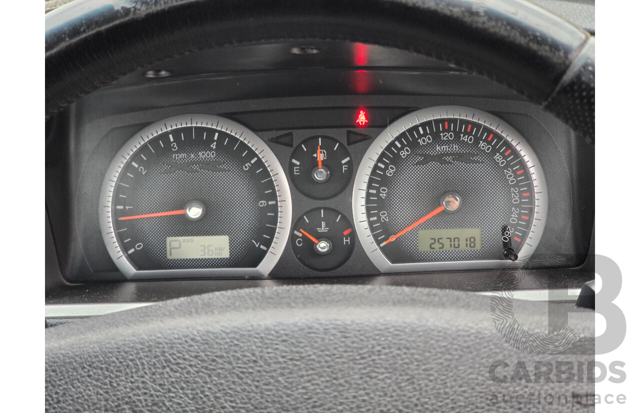 6/2006 Ford Falcon XLS BF 2d Utility Vixen Red 4.0L