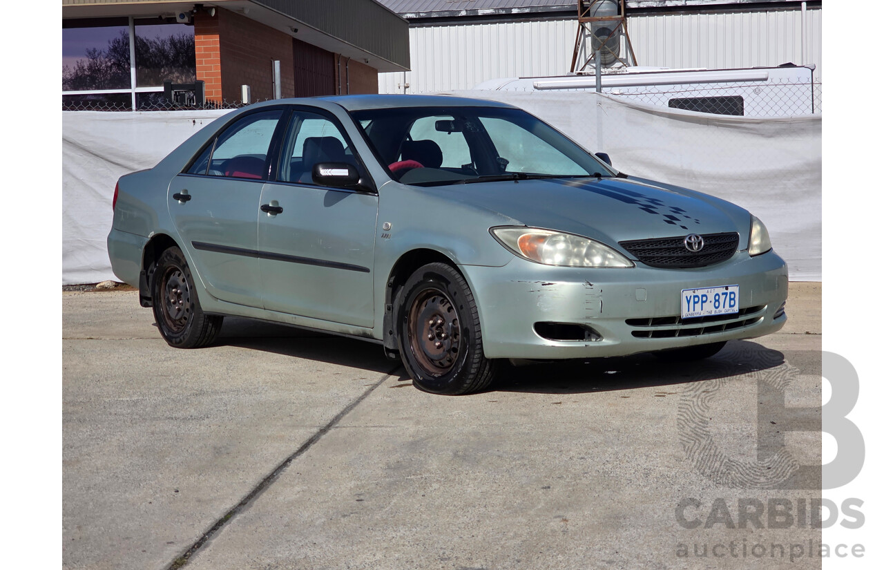 11/2002 Toyota Camry Altise ACV36R 4d Sedan Green 2.4L