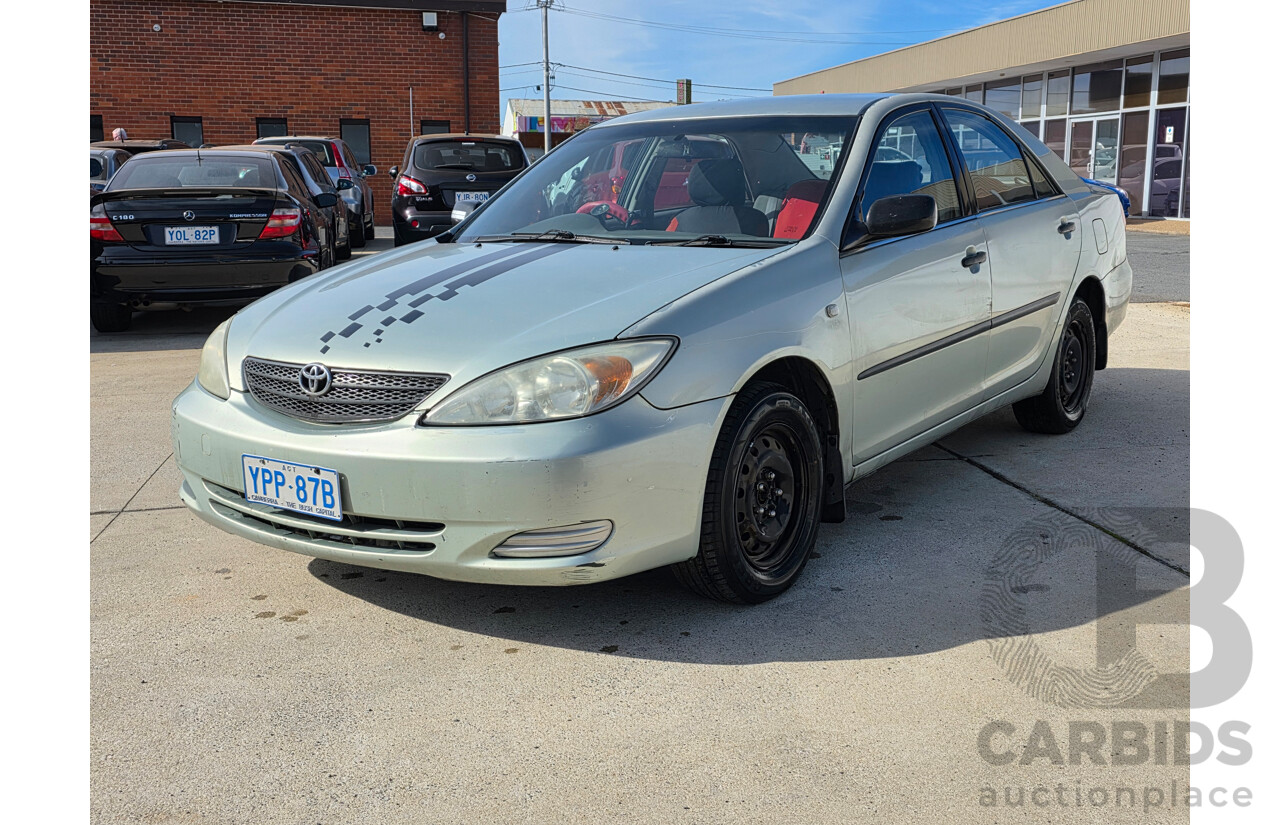 11/2002 Toyota Camry Altise ACV36R 4d Sedan Green 2.4L