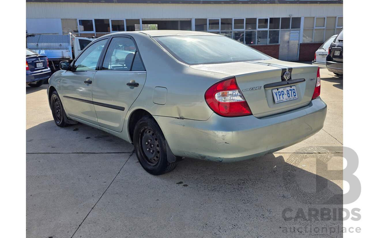 11/2002 Toyota Camry Altise ACV36R 4d Sedan Green 2.4L