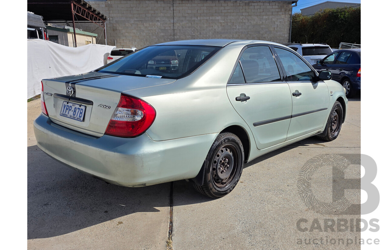 11/2002 Toyota Camry Altise ACV36R 4d Sedan Green 2.4L
