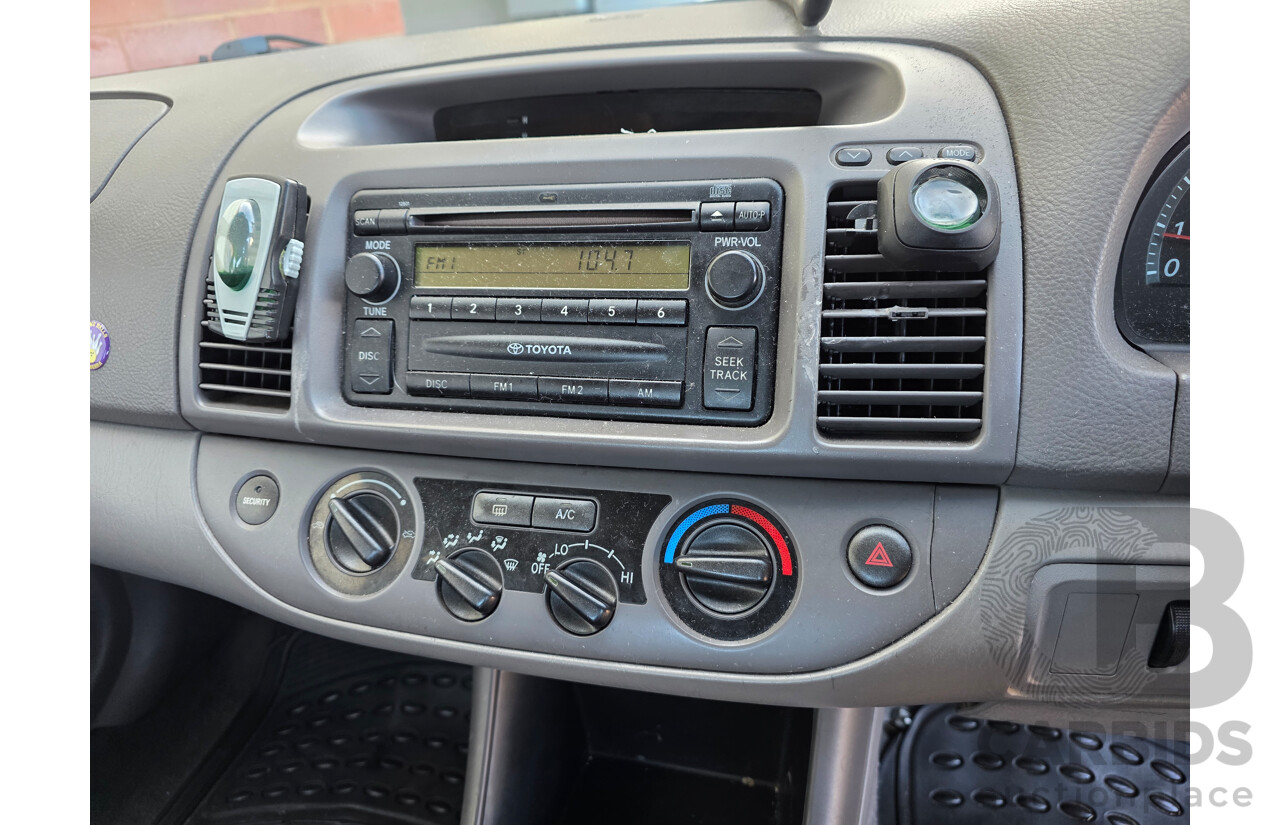 11/2002 Toyota Camry Altise ACV36R 4d Sedan Green 2.4L