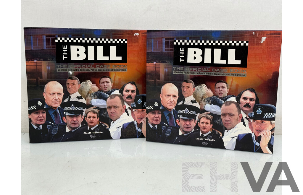 the Bill Official Case Interactive Book - Lot of 2