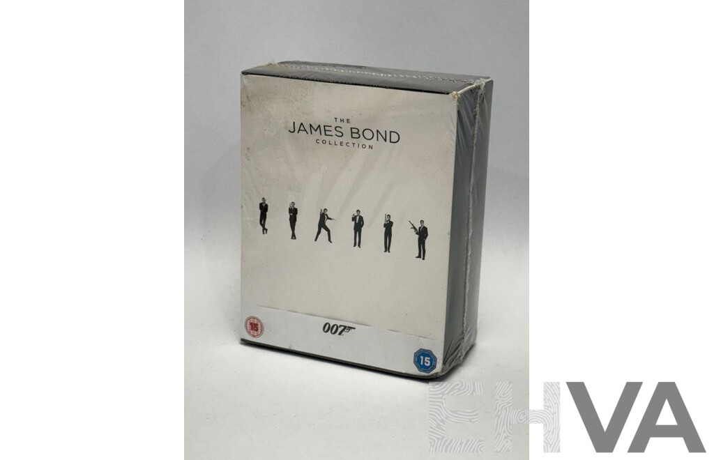 James Bond Blu-Ray 24 Film Box Set - Brand New