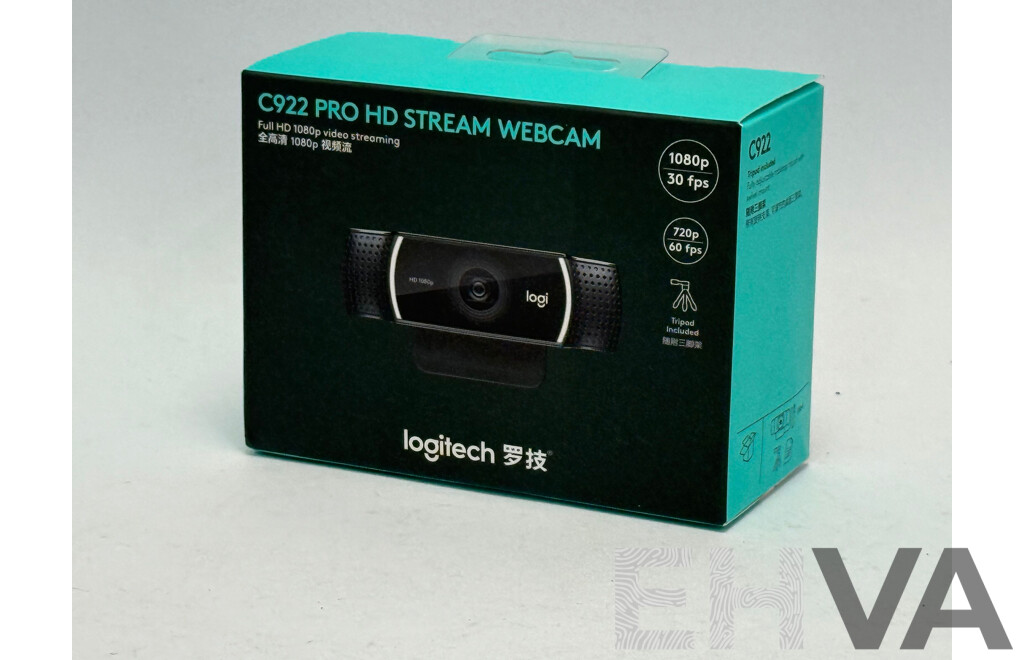 Logitech 1080p HD Stream Webcam - Brand New