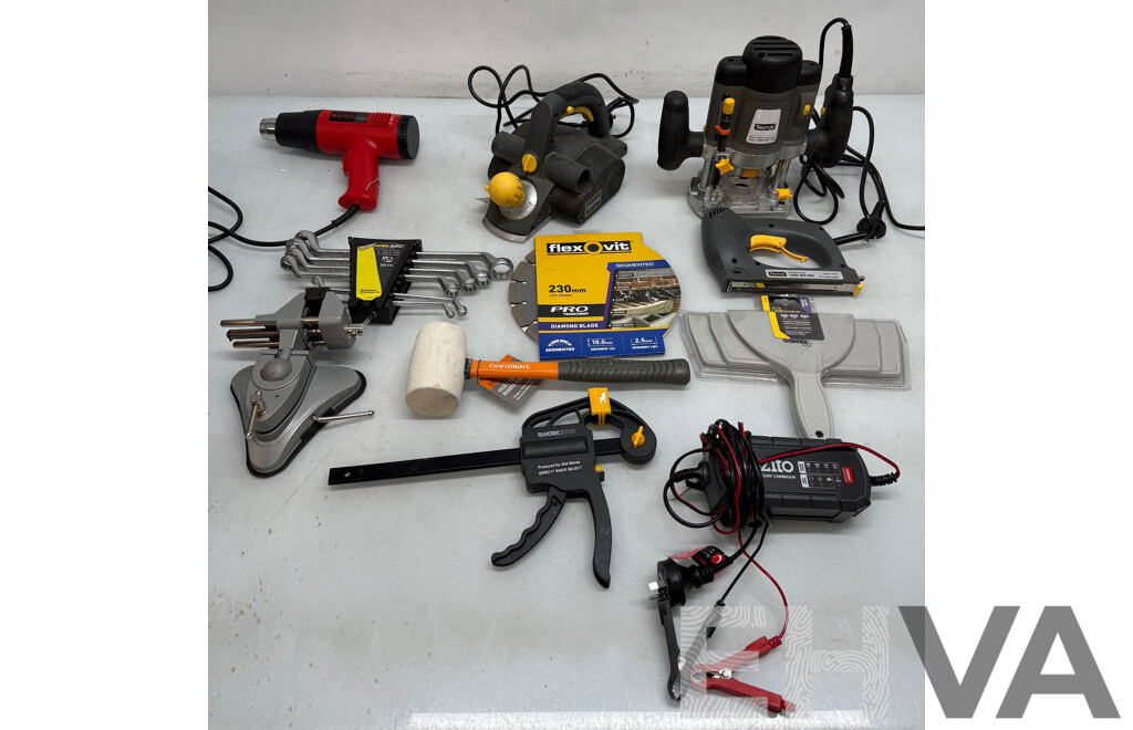 Assorted Power Tools and Hardware