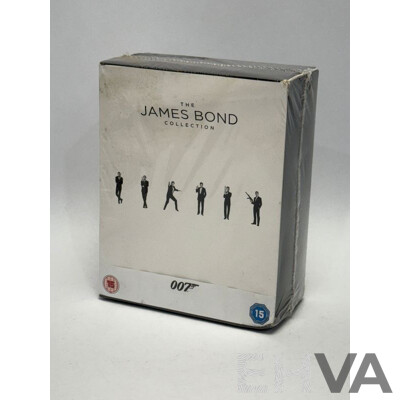 James Bond Blu-Ray 24 Film Box Set - Brand New