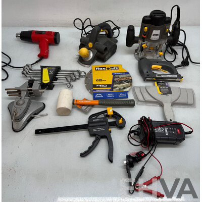 Assorted Power Tools and Hardware