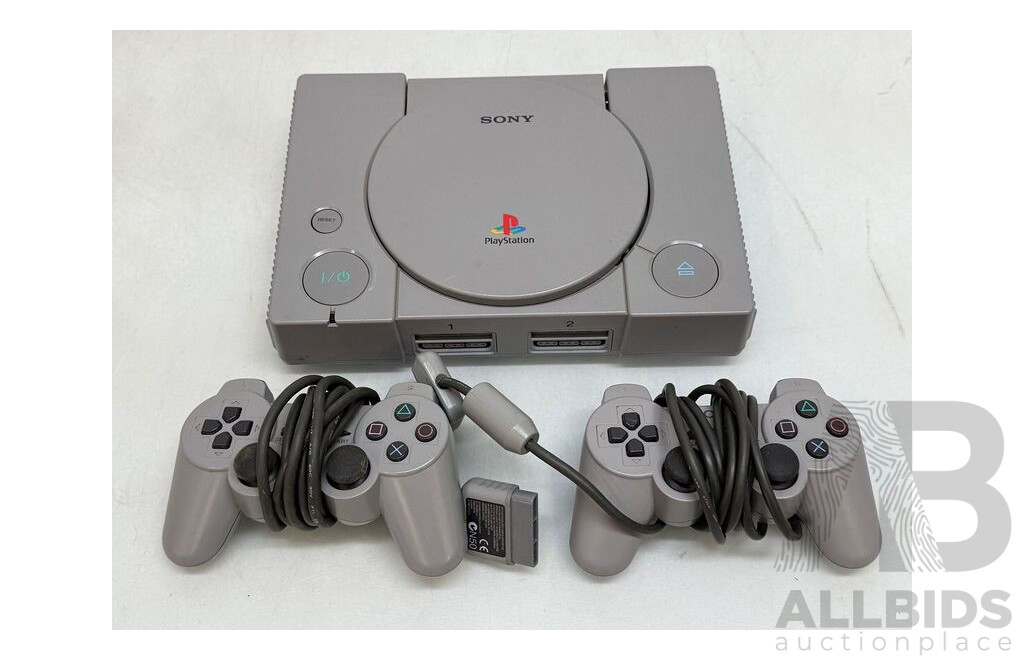 Sony Playstation with 2 Controllers