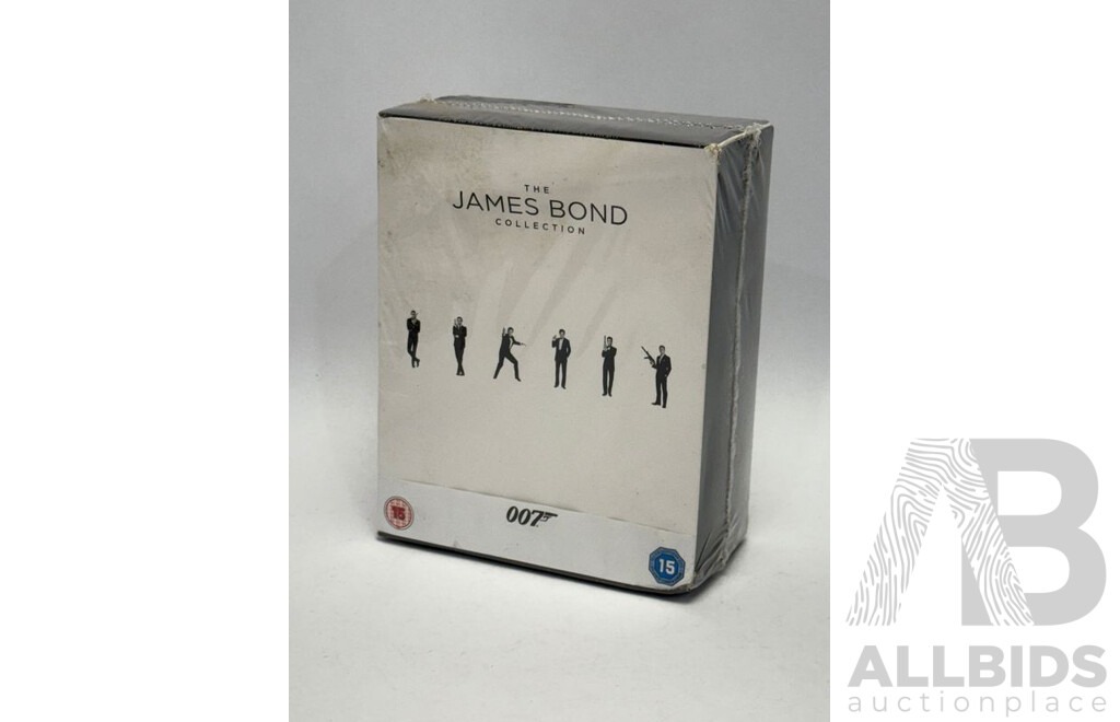 James Bond Blu-Ray 24 Film Box Set - Brand New