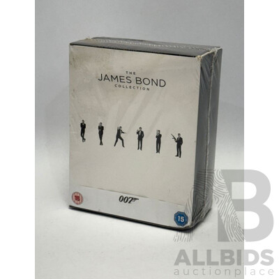 James Bond Blu-Ray 24 Film Box Set - Brand New