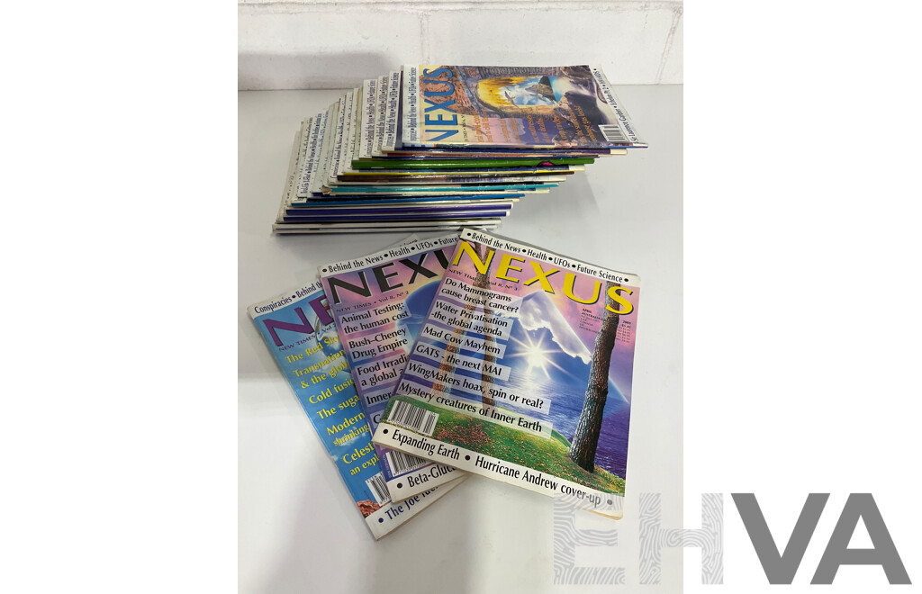 NEXUS Alternative News Magazines - Lot of 28