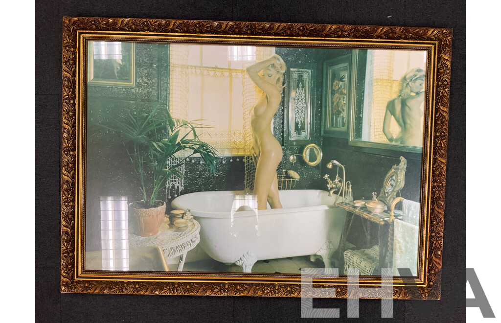 1980's Framed Art Print (frame 77x107cm)