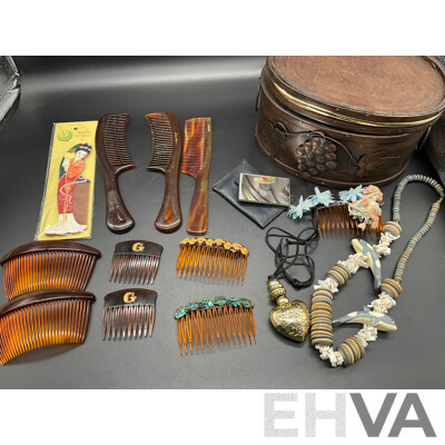 Assorted Costume Jewellery - Bracelets, Earrings, Necklaces, Rings, Musical Jewellery Boxes and More