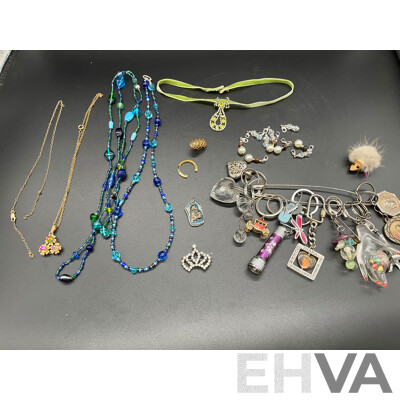Assorted Costume Jewellery - Bracelets, Earrings, Necklaces, Rings, Musical Jewellery Boxes and More
