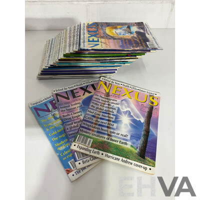 NEXUS Alternative News Magazines - Lot of 28