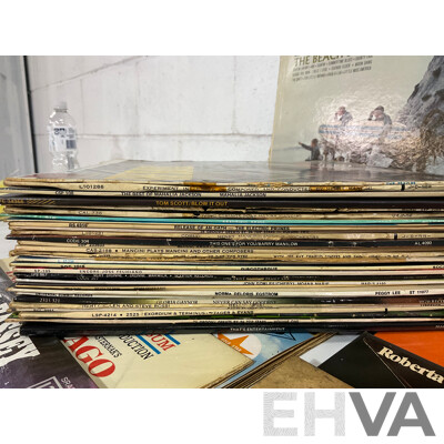Collection of  Vintage Vinyl LP Records - Including the Beatles, Frank Sinatra, Kinks, Nelson Riddle and Much More