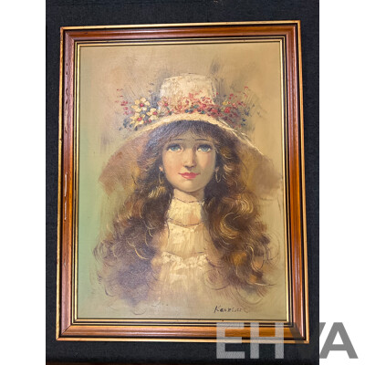 Assorted Large Paintings and Frames - Oil on Board - Lot of 8
