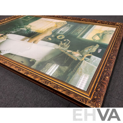 1980's Framed Art Print (frame 77x107cm)