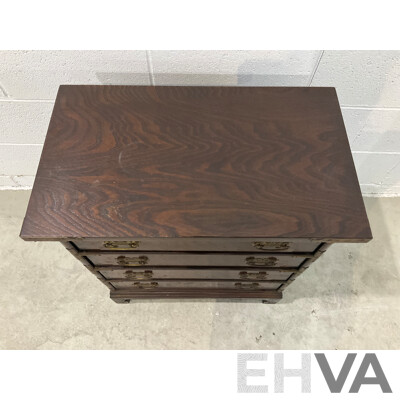 Korean Elm Chest of Four Drawers (65 X 59 X 34,5 Cm)