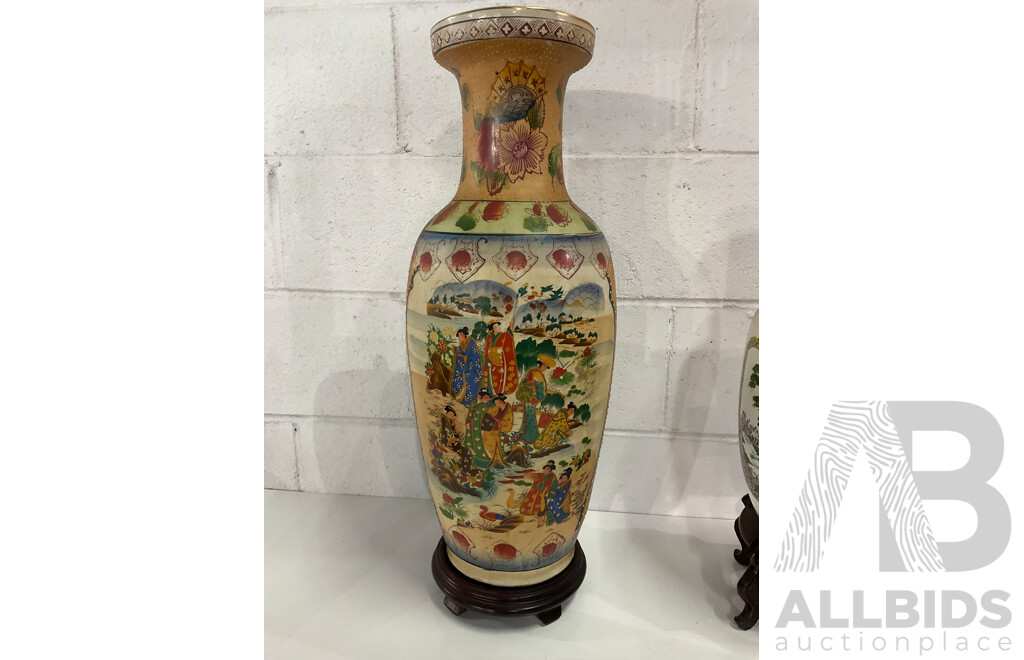 Chinese Style Porcelain Vases  - Lot of 4