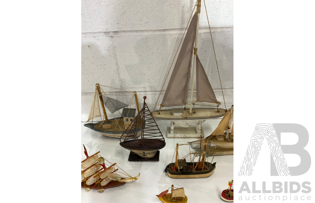 N. HOWE (1981), "Lighthouse" Oil on Board , Together with a Collection of Nautical Themed Items - Lot of 16