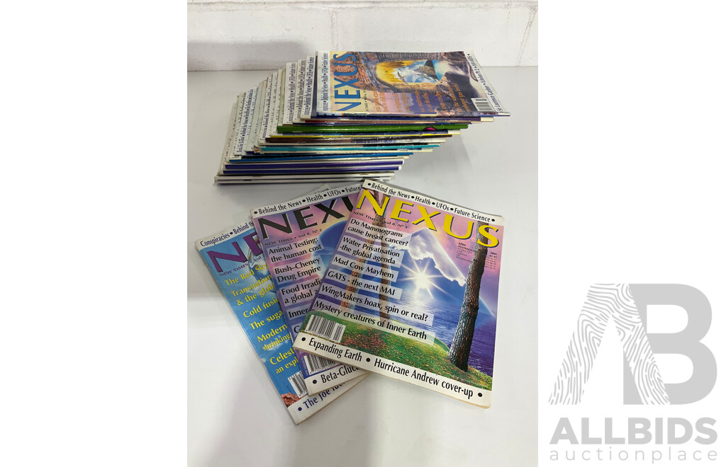 NEXUS Alternative News Magazines - Lot of 28