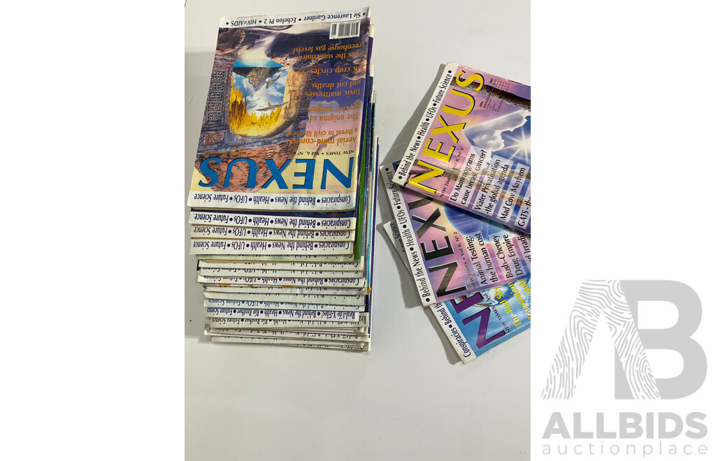 NEXUS Alternative News Magazines - Lot of 28