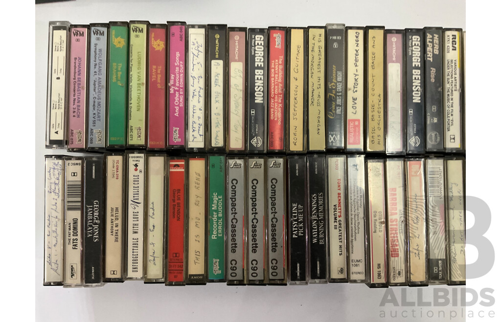 Collection of  Vintage Cassette Tapes