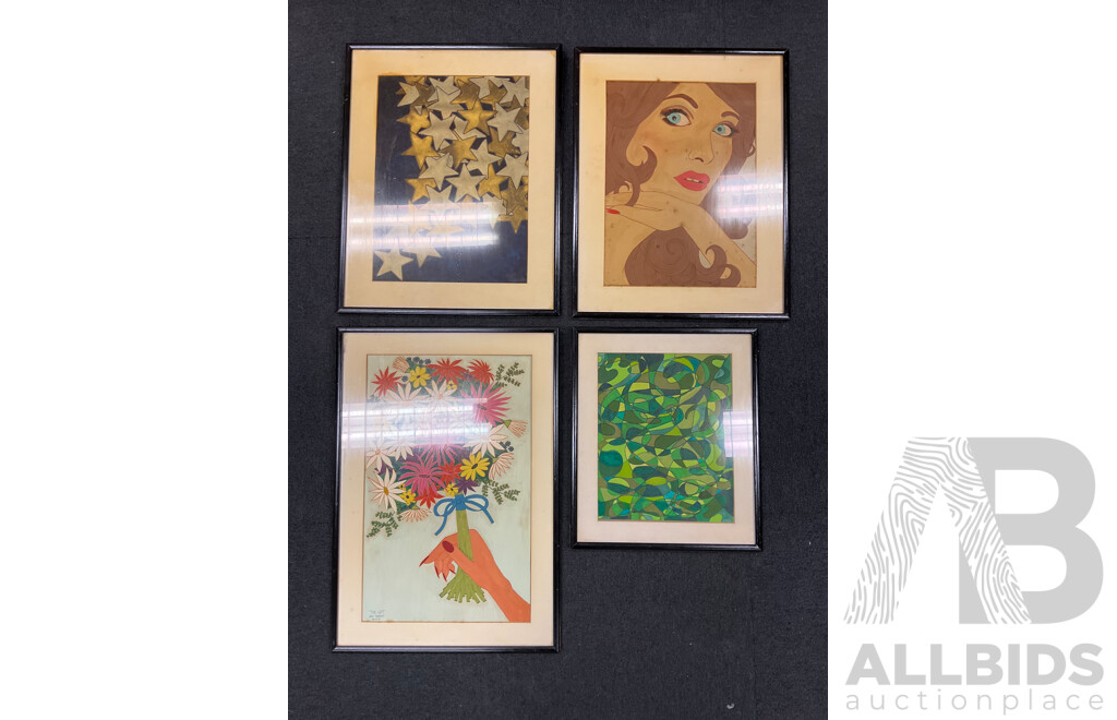 Gay Vincent “The Gift”, ”Imagination”, “Just Green” and “Falling. Star”  - Lot of 4