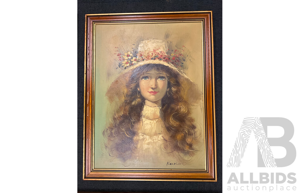 Assorted Large Paintings and Frames - Oil on Board - Lot of 8