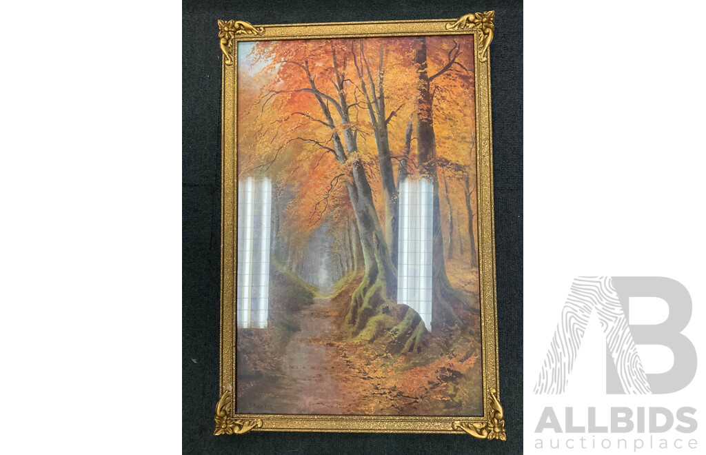 Assorted Large Paintings - Oil on Board 3x, Oil on Canvas 3x - Lot of 6