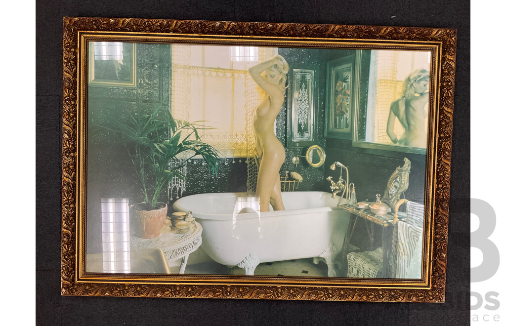 1980's Framed Art Print (frame 77x107cm)