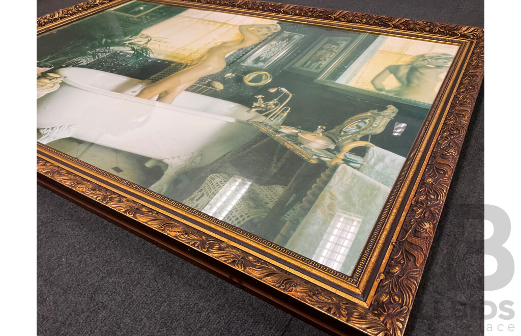 1980's Framed Art Print (frame 77x107cm)