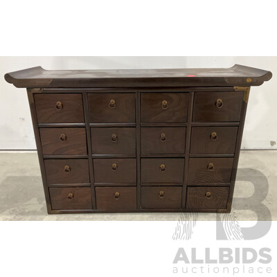 Vintage Asian Timber Cabinet