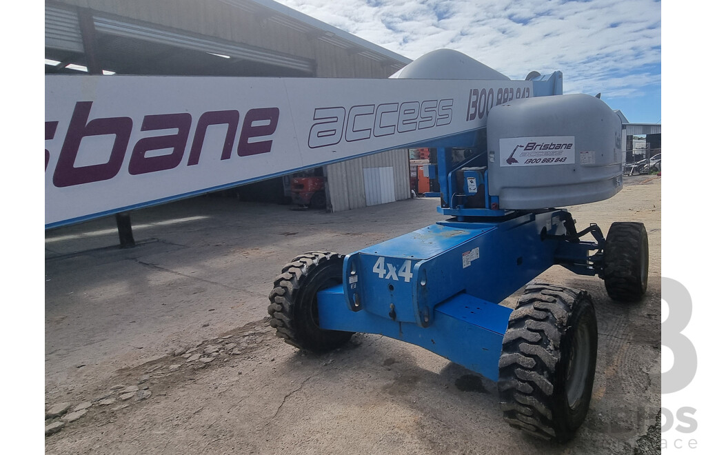 10/2015, 6.8 Tonne, 45ft Diesel Deutz F3L 2011, Telescopic Genie S-45 4WD - 13.7m Stick Boom Lift
