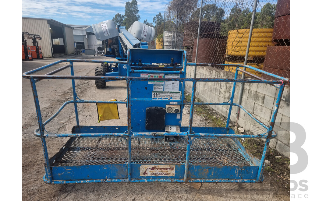 10/2015, 6.8 Tonne, 45ft Diesel Deutz F3L 2011, Telescopic Genie S-45 4WD - 13.7m Stick Boom Lift