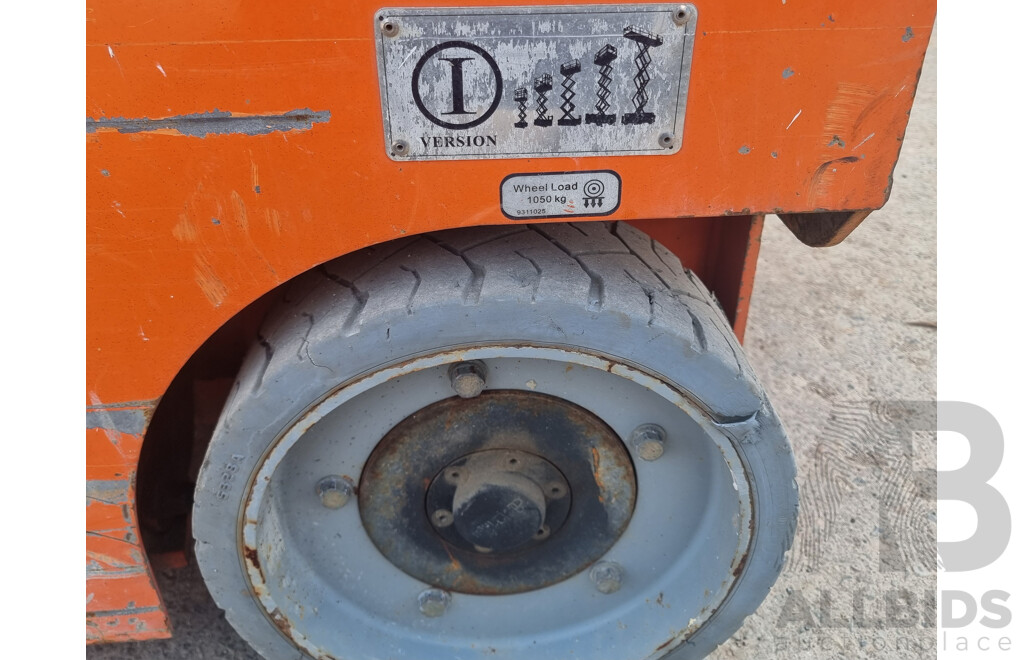 05/2015, Dingli E - Tech S1012-E, Electric Scissor Lift 10m FSV
