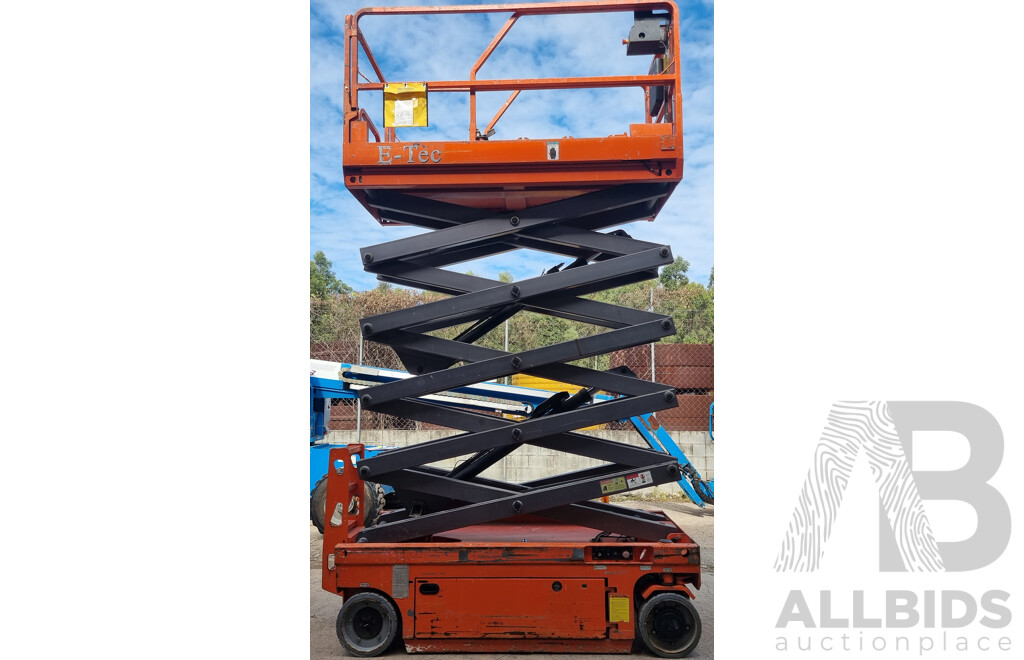 05/2015, Dingli E - Tech S1012-E, Electric Scissor Lift 10m FSV