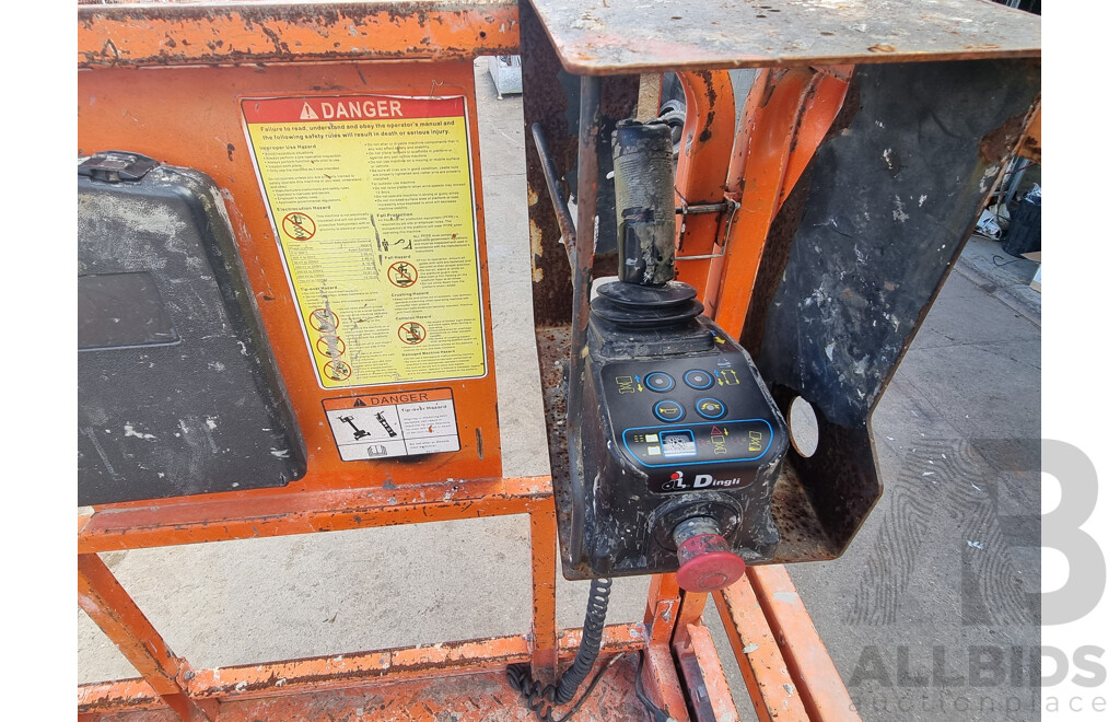 02/2015, Dingli E - Tech S1212-E, Electric Scissor Lift 11.8m FSV