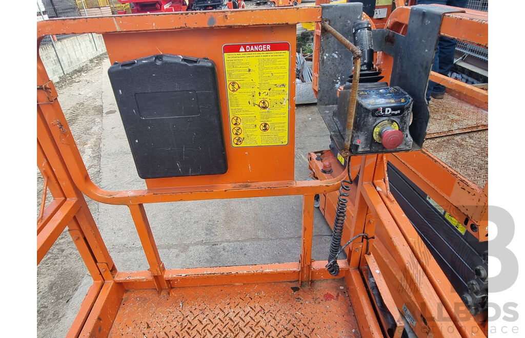 05/2015, Dingli E - Tech S1012-E, Electric Scissor Lift 10m FSV