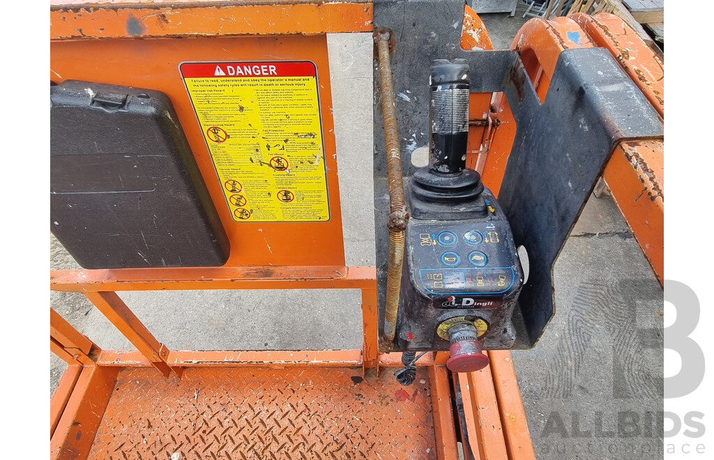 05/2015, Dingli E - Tech S1012-E, Electric Scissor Lift 10m FSV