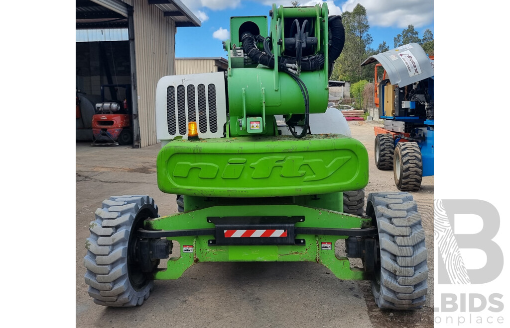 02/2015, Nifty - Nifty HR21, 60' Hybrid 4x4 Knuckle Boom 20.8m FSV