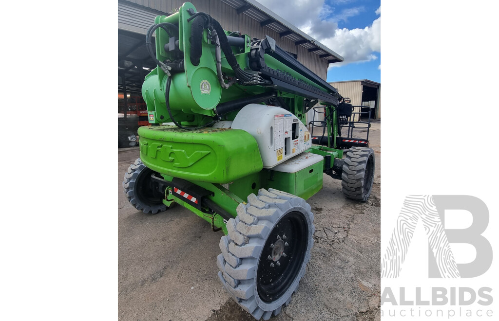 02/2015, Nifty - Nifty HR21, 60' Hybrid 4x4 Knuckle Boom 20.8m FSV