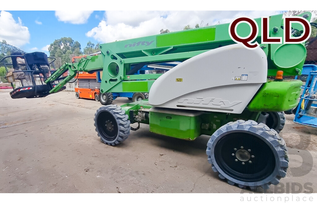 02/2015, Nifty - Nifty HR21, 60' Hybrid 4x4 Knuckle Boom 20.8m FSV