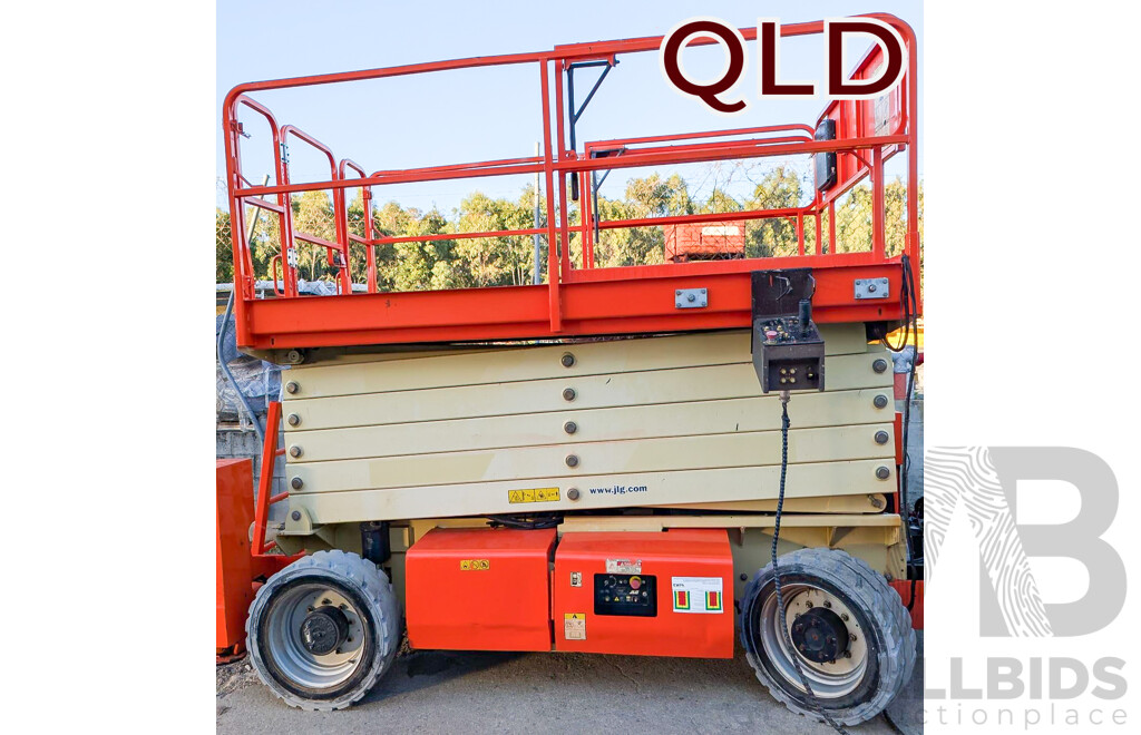 08/2014, JLG 40ft Bi-Energy, Kubota Engine Scissor Lift